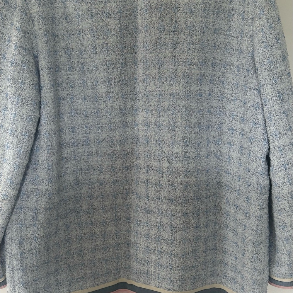 Gucci Blue and Pink Blazer with Textured Design - Picture 6 of 12